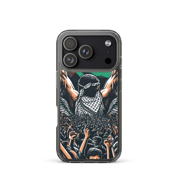 Clear Case for iPhone® - Art by Moh, iPhone iPhone 17 Pro Case On Phone