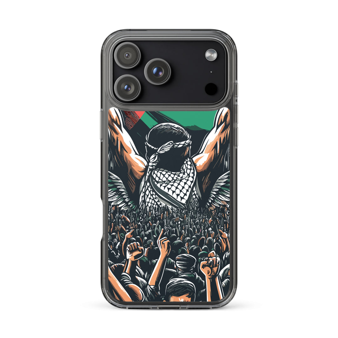 Clear Case for iPhone® - Art by Moh, iPhone iPhone 17 Pro Max Case On Phone