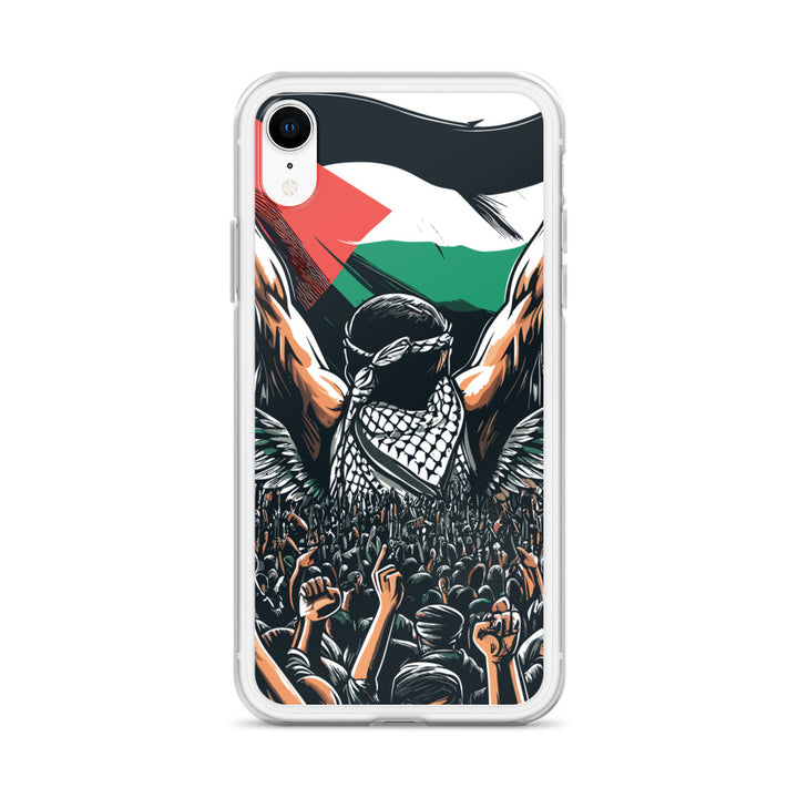 Clear Case for iPhone® - Art by Moh, iPhone iPhone Xr Case On Phone