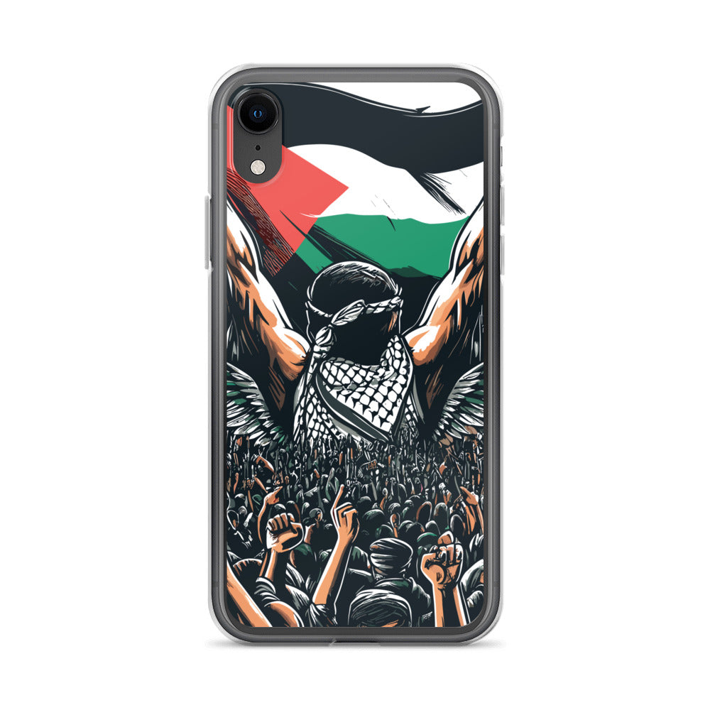 Clear Case for iPhone® - Art by Moh, iPhone iPhone Xr Case On Phone