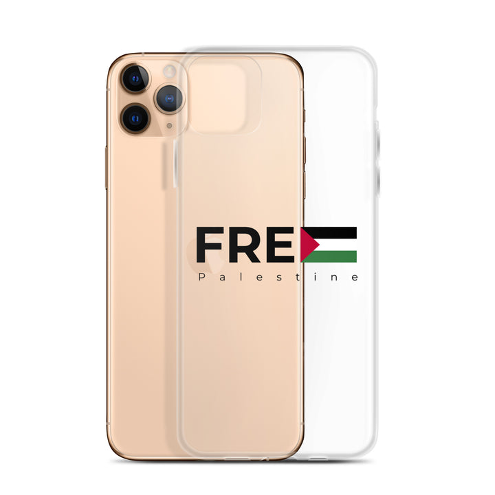Clear Case for iPhone® - Free Palestine, iPhone iPhone 11 Pro Max Case With Phone