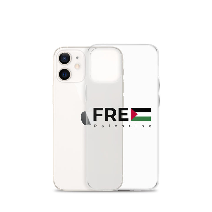 Clear Case for iPhone® - Free Palestine, iPhone iPhone 12 Mini Case With Phone