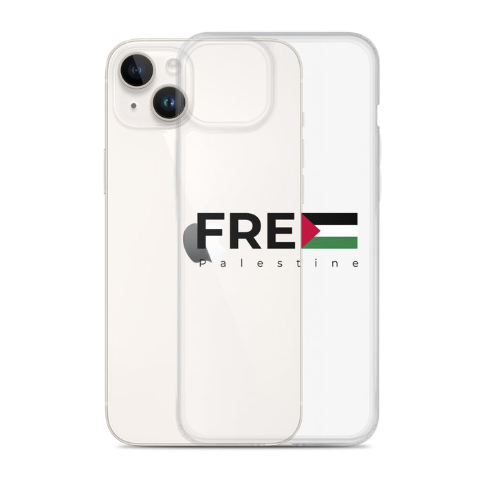 Clear Case for iPhone® - Free Palestine, iPhone iPhone 14 Plus Case With Phone