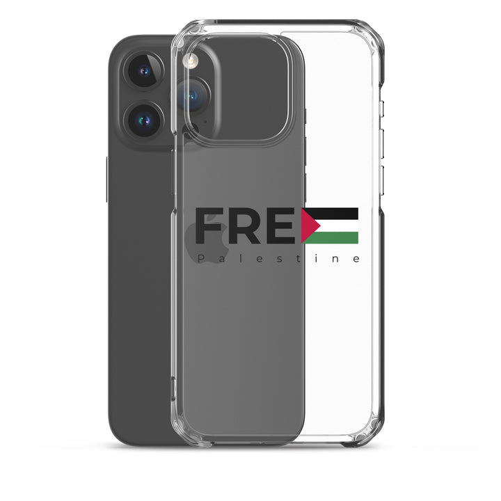Clear Case for iPhone® - Free Palestine, iPhone iPhone 15 Pro Max Case With Phone