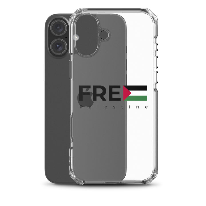 Clear Case for iPhone® - Free Palestine, iPhone iPhone 16 Plus Case With Phone