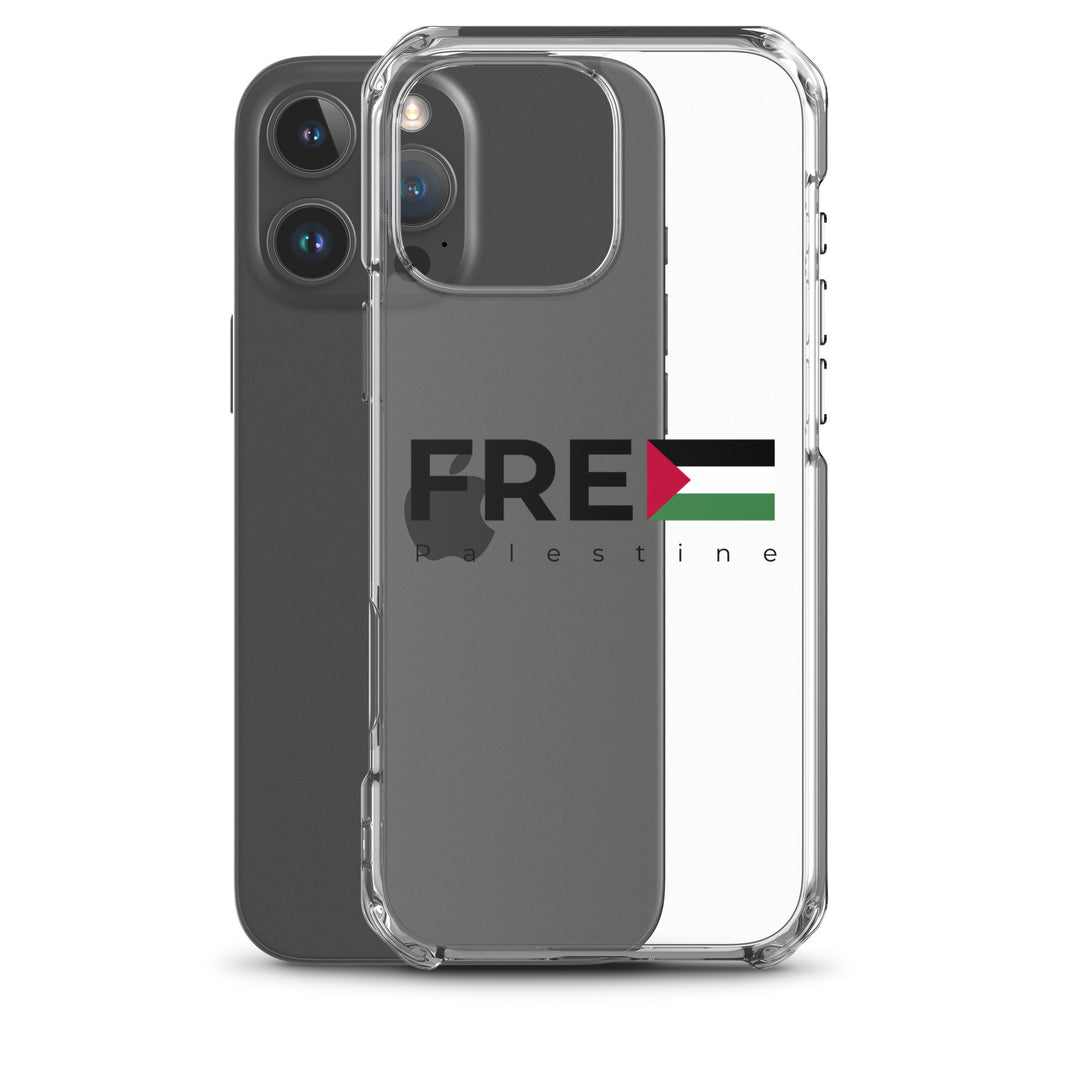 Clear Case for iPhone® - Free Palestine, iPhone iPhone 16 Pro Max Case With Phone
