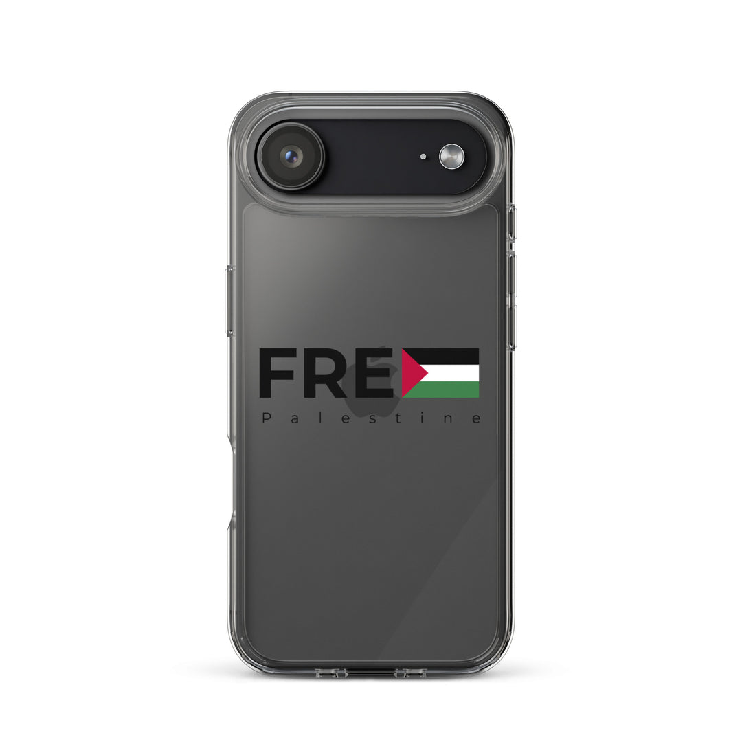 Clear Case for iPhone® - Free Palestine, iPhone iPhone 17 Air Case On Phone
