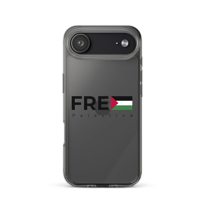 Clear Case for iPhone® - Free Palestine, iPhone iPhone 17 Air Case On Phone