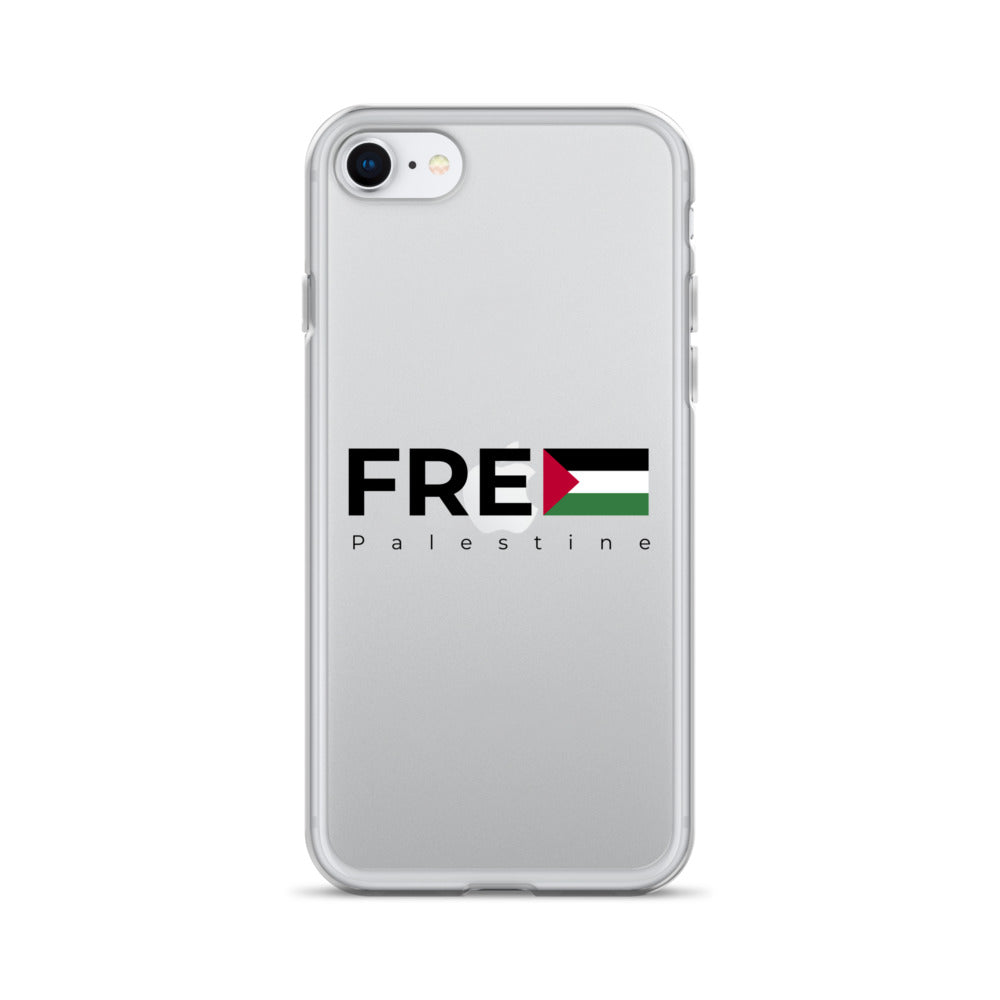 Clear Case for iPhone® - Free Palestine, iPhone iPhone Se Case On Phone