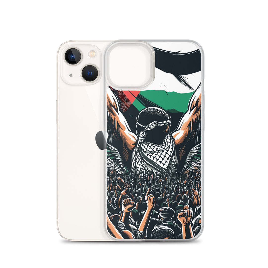 Clear Case for iPhone® | Art by Moh