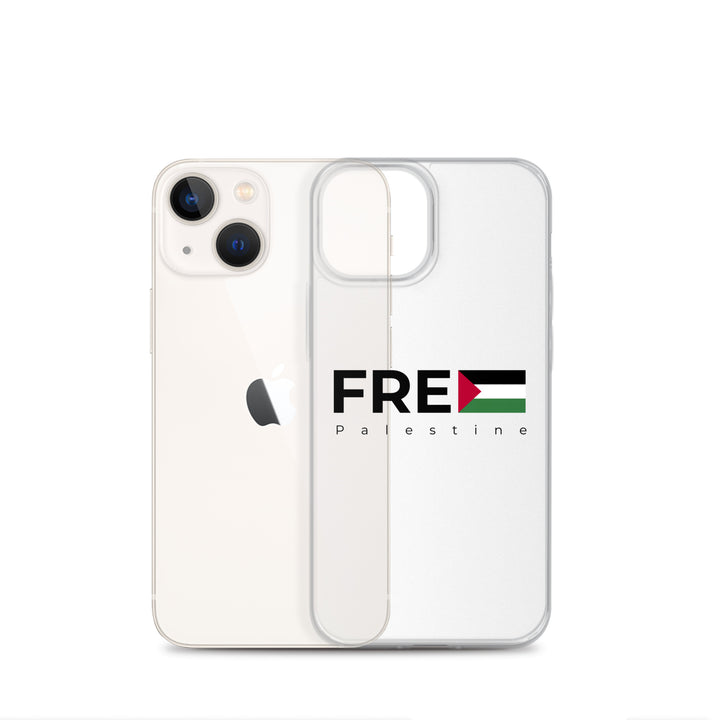 Clear Case for iPhone® | Free Palestine