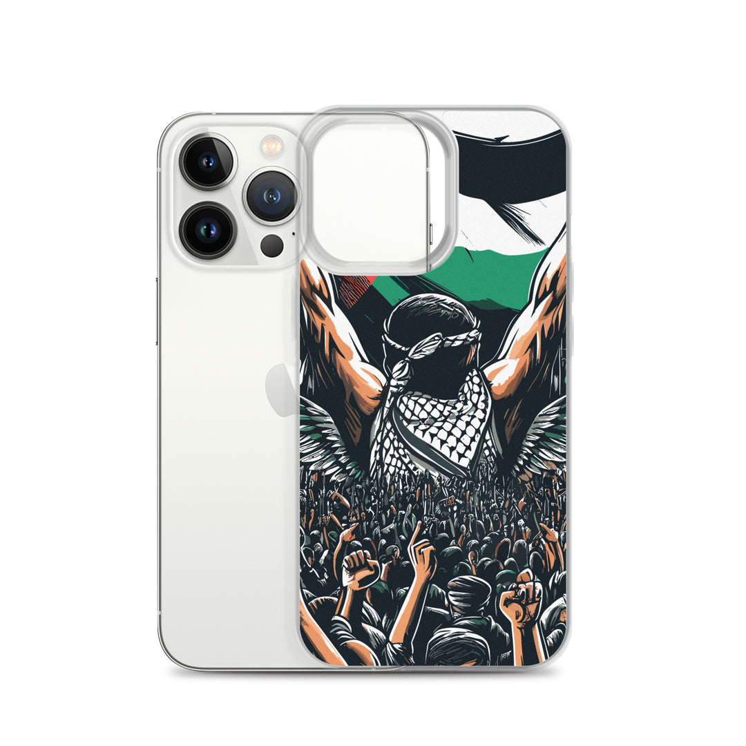 Clear Case for iPhone® | Art by Moh