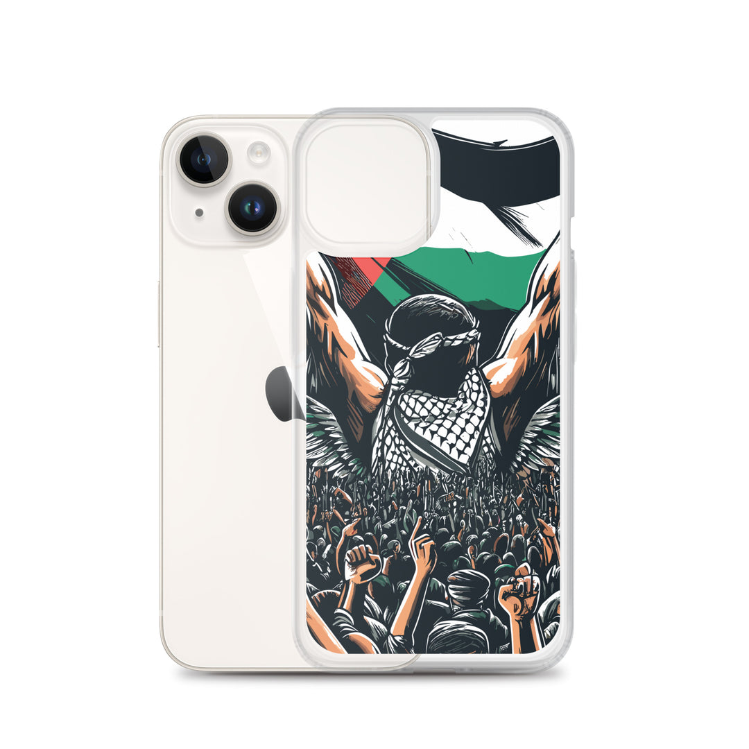 Clear Case for iPhone® | Art by Moh