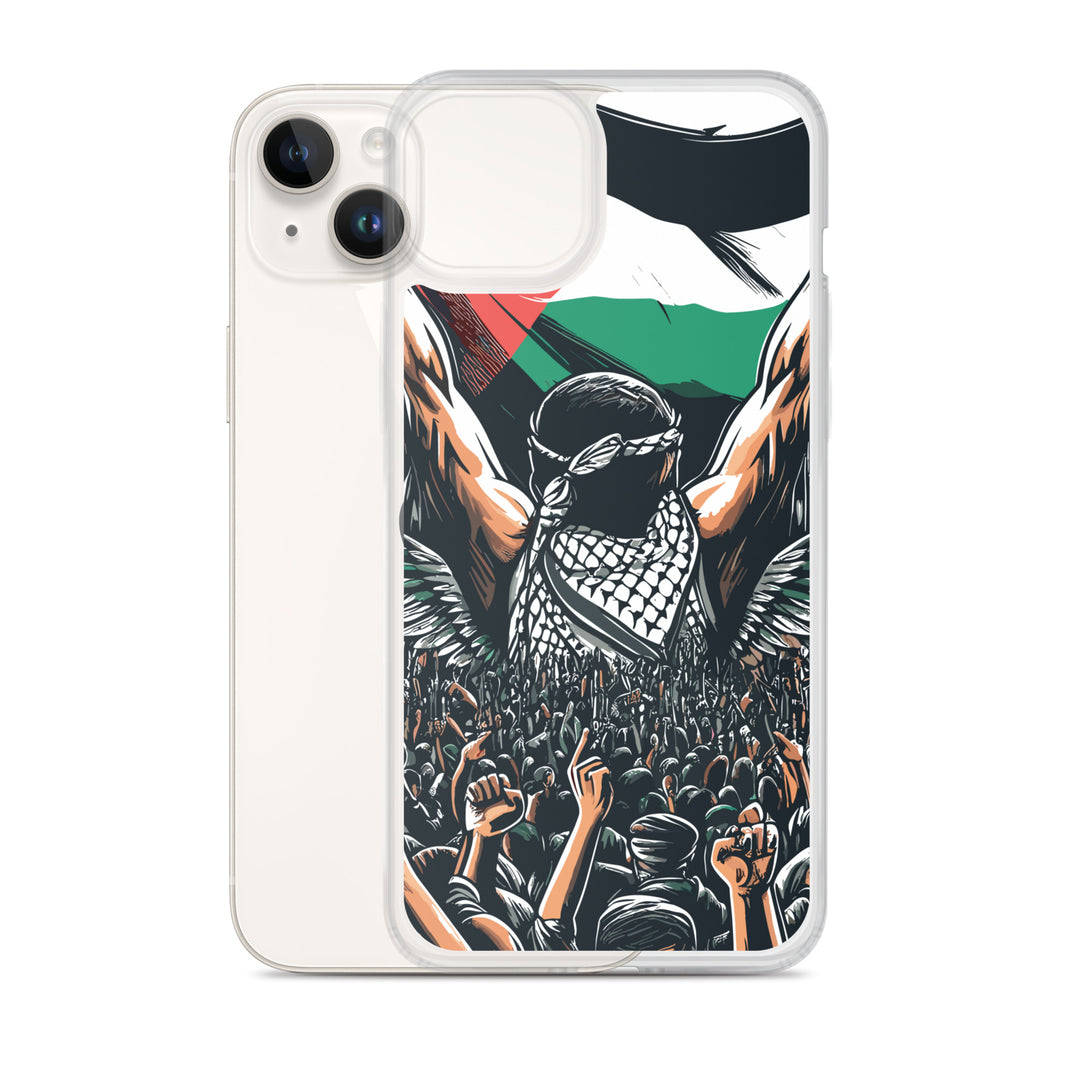 Clear Case for iPhone® | Art by Moh