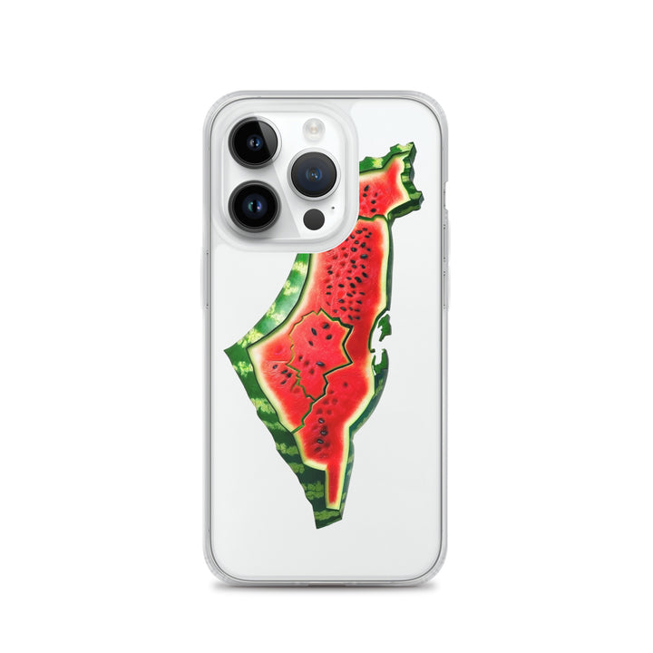 Clear Case for iPhone® | Palestine Watermelon