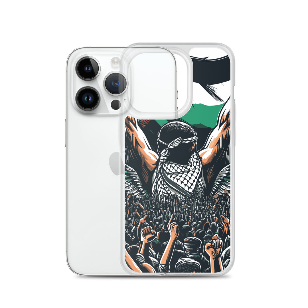 Clear Case for iPhone® | Art by Moh