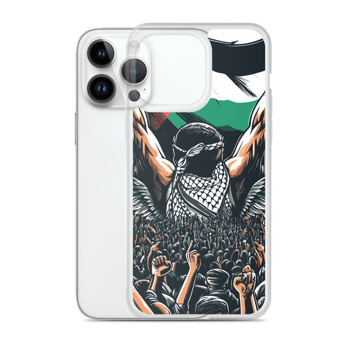 Clear Case for iPhone® | Art by Moh