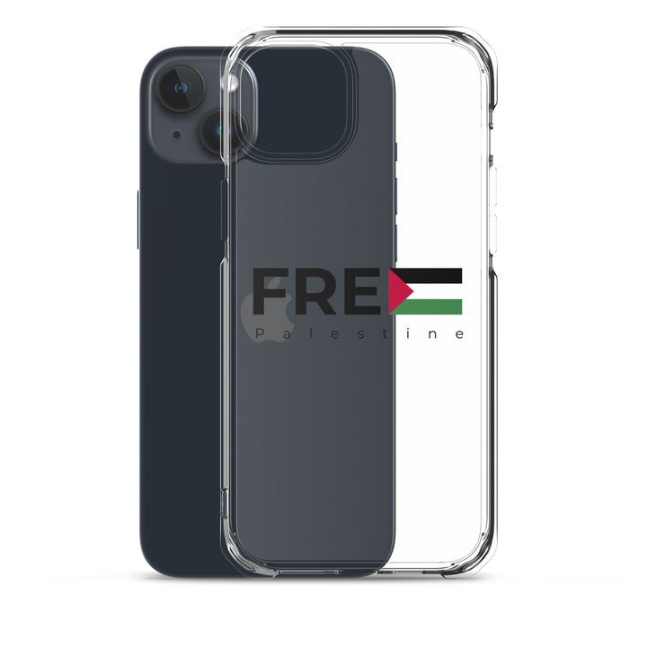 Clear Case for iPhone® | Free Palestine