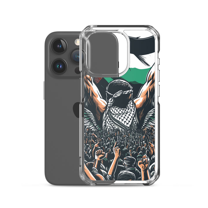 Clear Case for iPhone® | Art by Moh