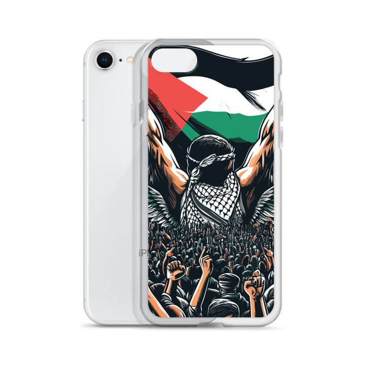 Clear Case for iPhone® | Art by Moh