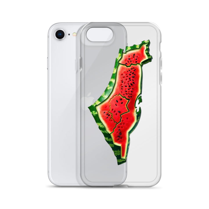 Clear Case for iPhone® | Palestine Watermelon