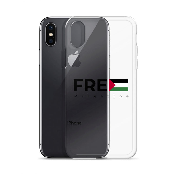 Clear Case for iPhone® | Free Palestine