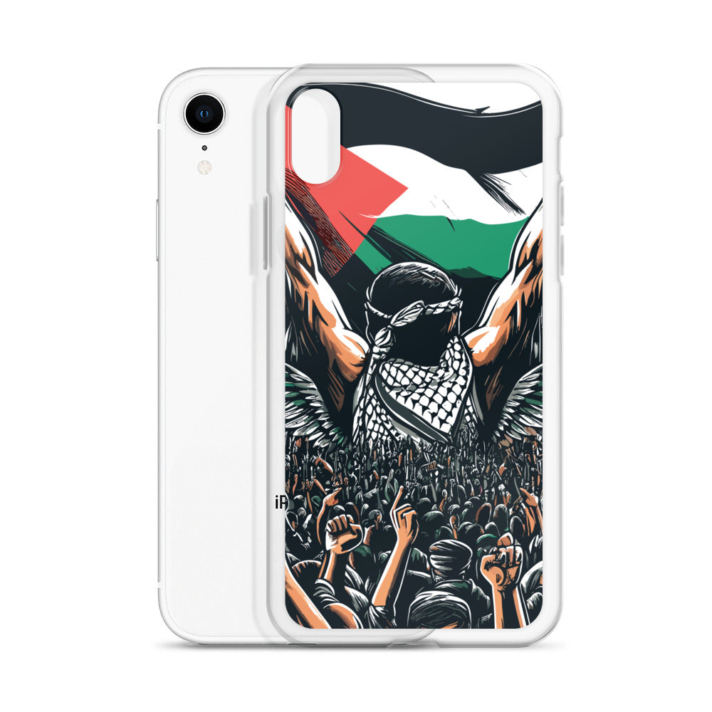 Clear Case for iPhone® | Art by Moh