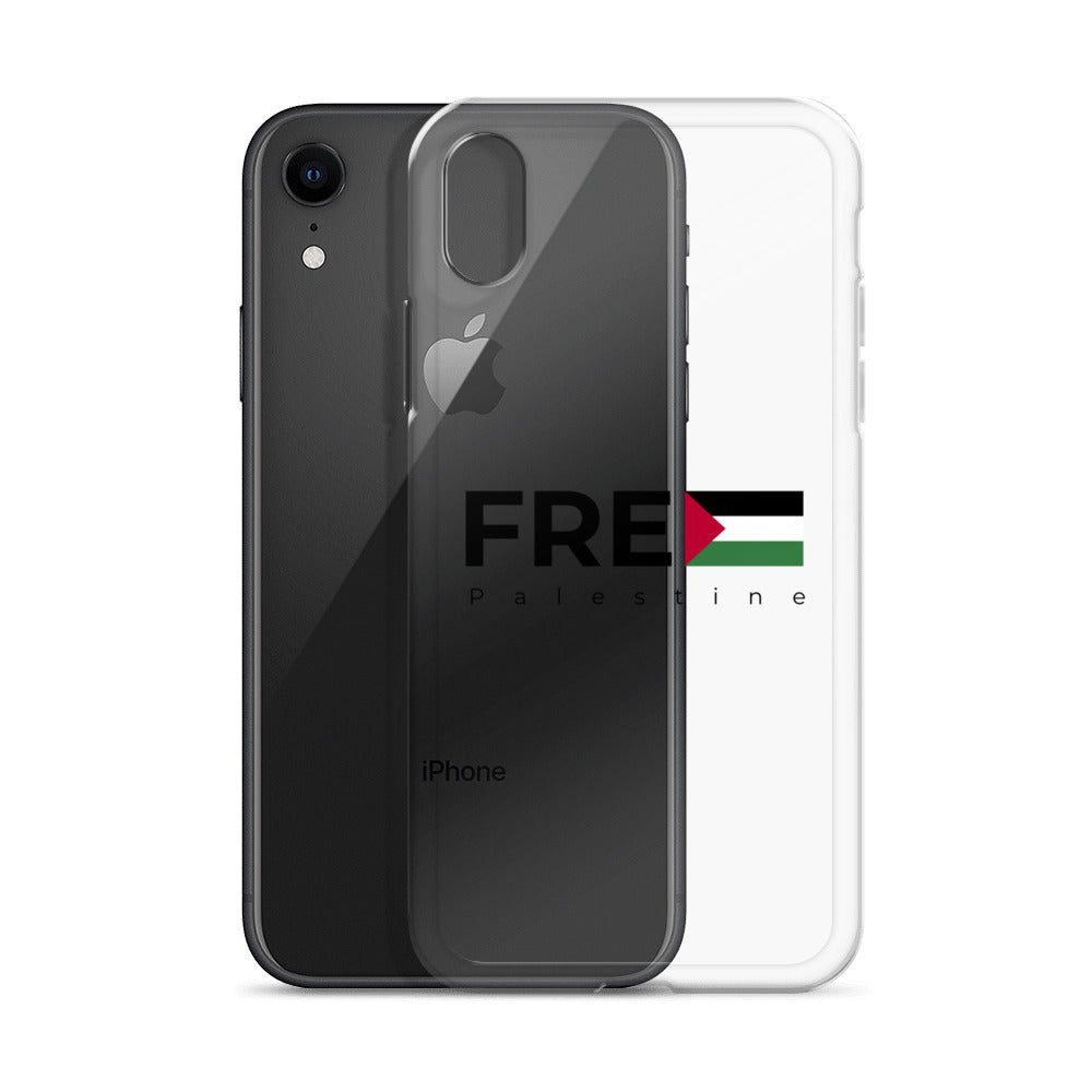 Clear Case for iPhone® | Free Palestine