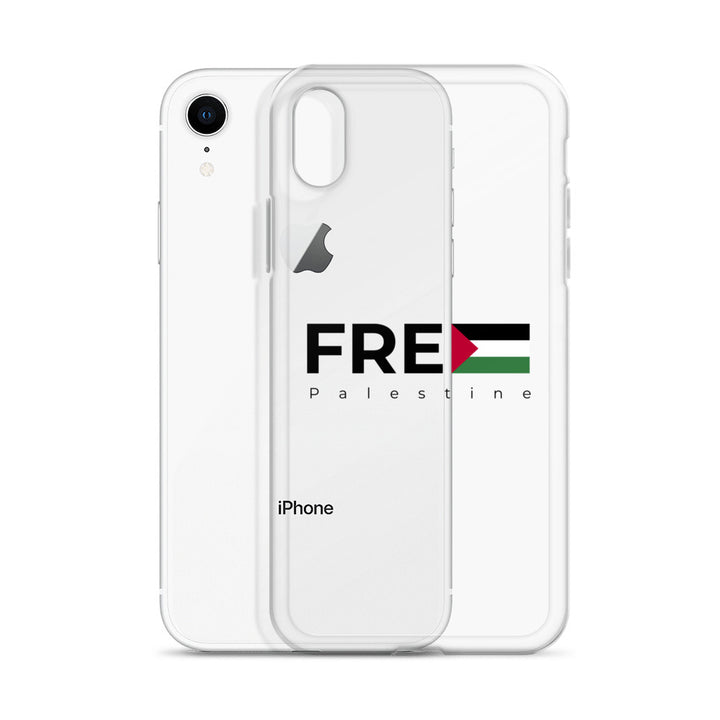 Clear Case for iPhone® | Free Palestine