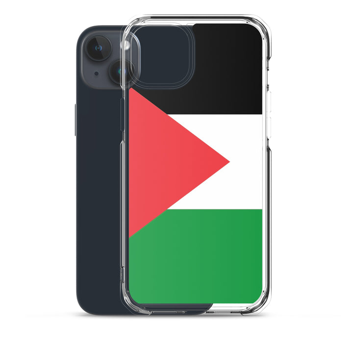 Clear Case for iPhone® - Palestine Flag, iPhone iPhone 15 Plus Case With Phone