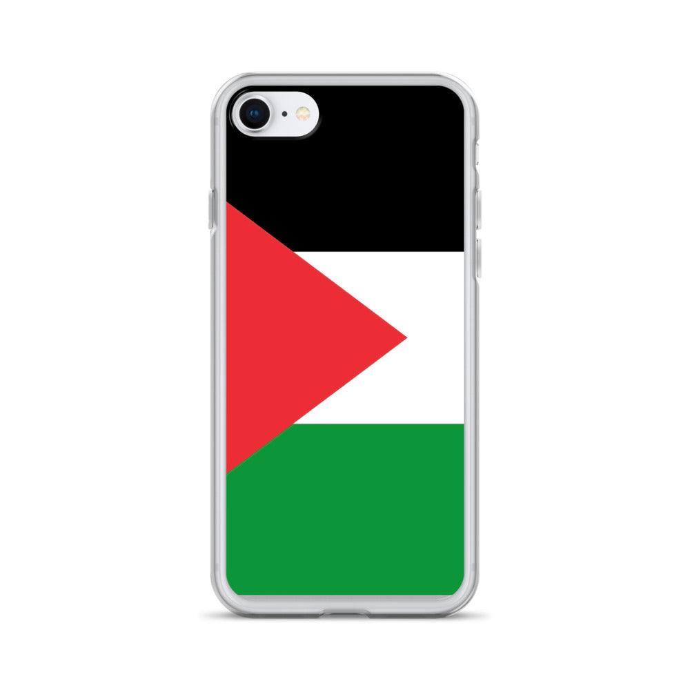 Clear Case for iPhone® - Palestine Flag, iPhone iPhone Se Case On Phone