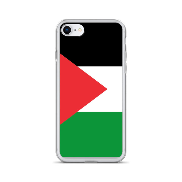 Clear Case for iPhone® - Palestine Flag, iPhone iPhone Se Case On Phone