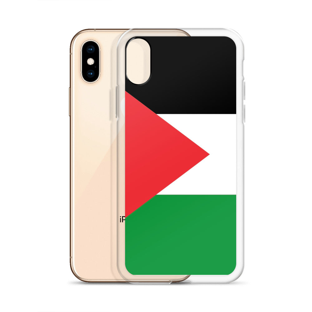 Clear Case for iPhone® - Palestine Flag, iPhone iPhone X Xs Case With Phone