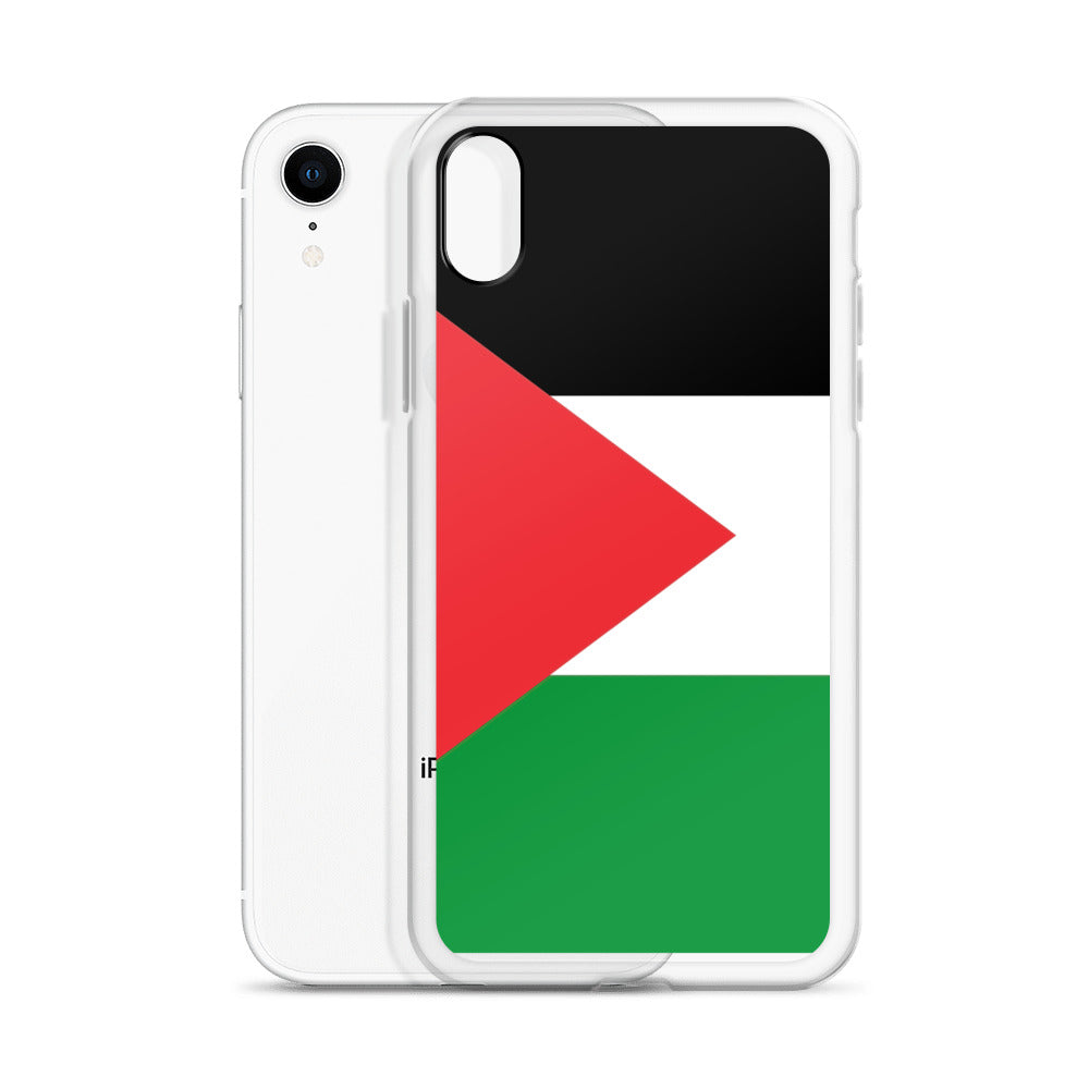 Clear Case for iPhone® - Palestine Flag, iPhone iPhone Xr Case With Phone
