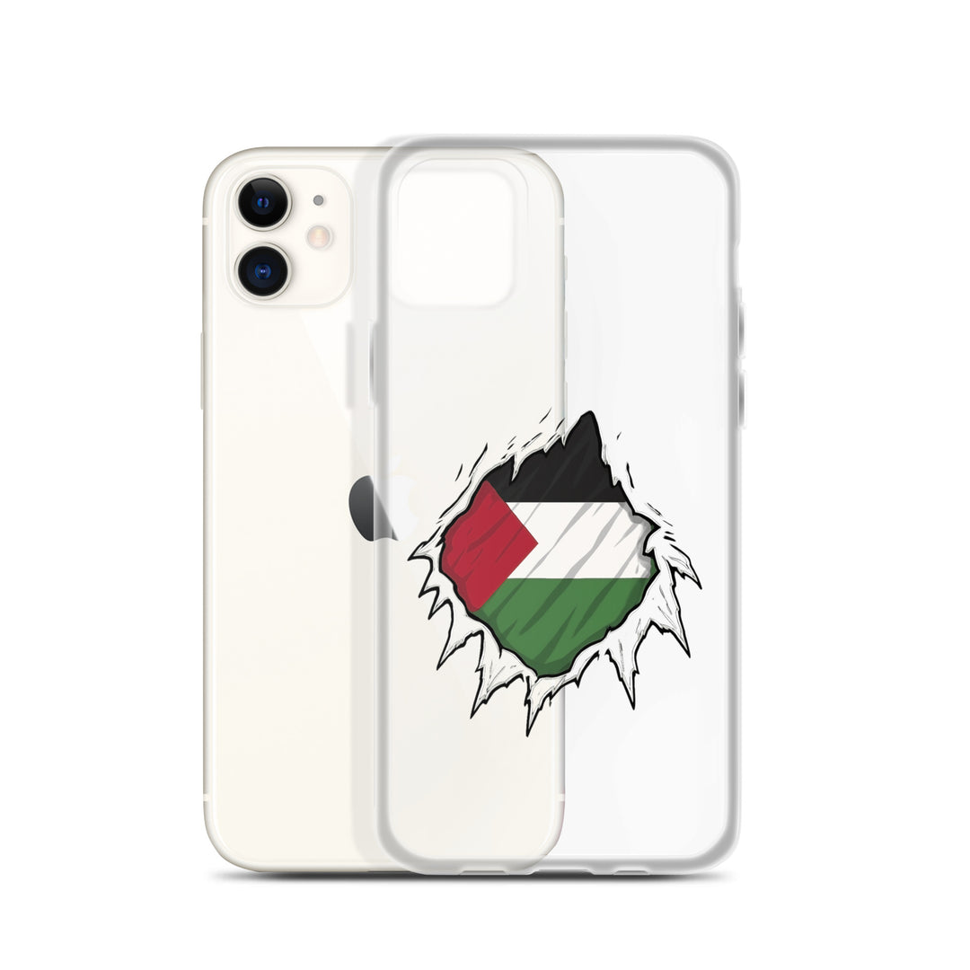 Clear Case for iPhone® - Palestine Hero, iPhone iPhone 11 Case With Phone