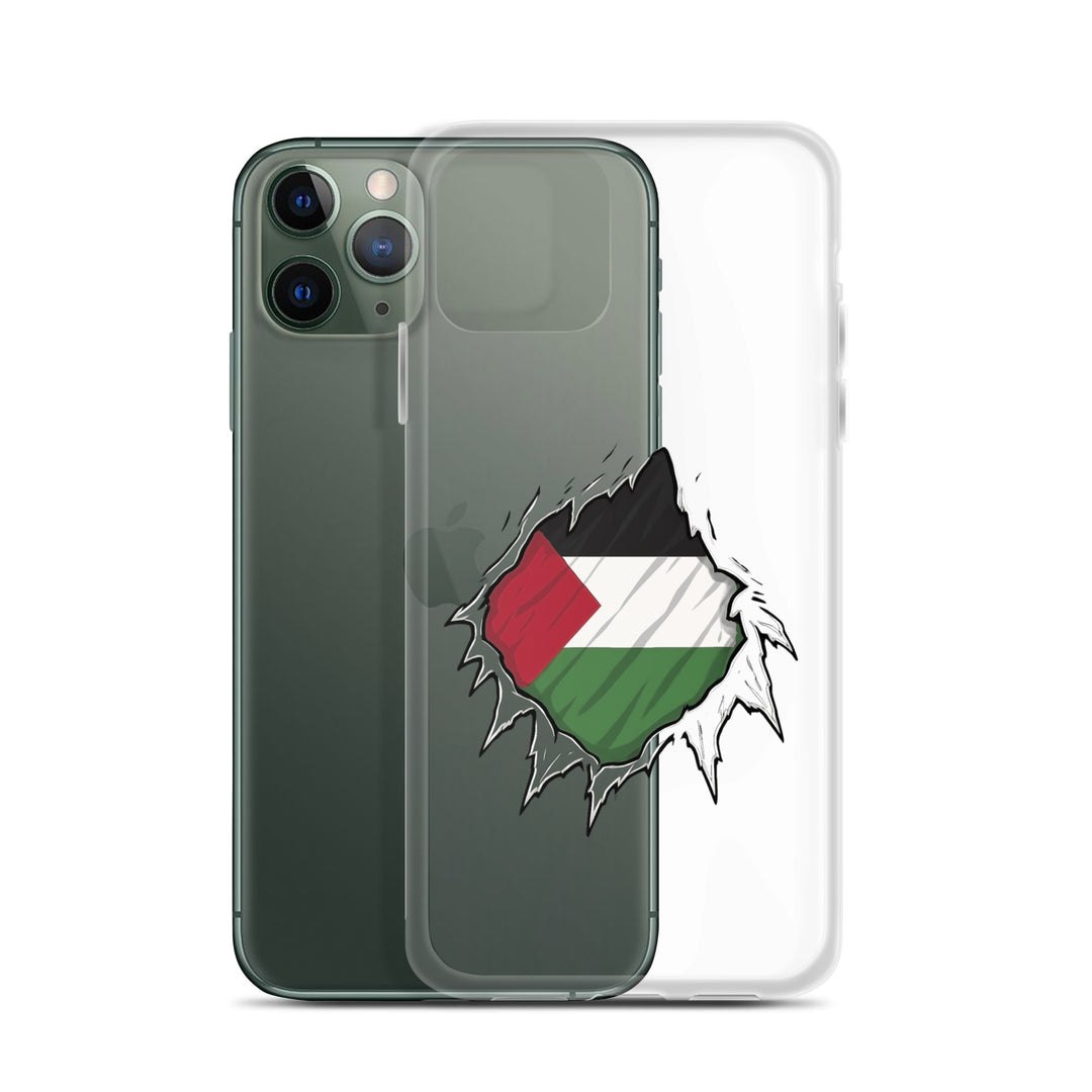 Clear Case for iPhone® - Palestine Hero, iPhone iPhone 11 Pro Case With Phone
