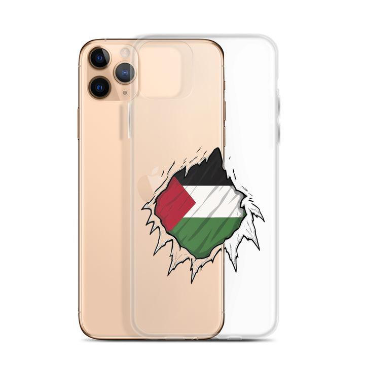 Clear Case for iPhone® - Palestine Hero, iPhone iPhone 11 Pro Max Case With Phone