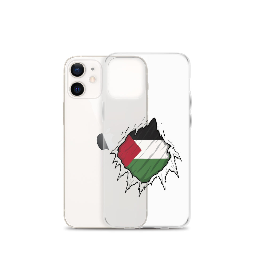 Clear Case for iPhone® - Palestine Hero, iPhone iPhone 12 Mini Case With Phone