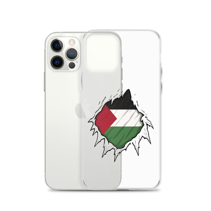 Clear Case for iPhone® - Palestine Hero, iPhone iPhone 12 Pro Case With Phone