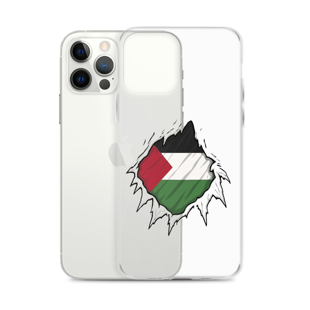 Clear Case for iPhone® - Palestine Hero, iPhone iPhone 12 Pro Max Case With Phone