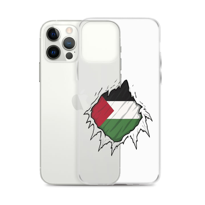 Clear Case for iPhone® - Palestine Hero, iPhone iPhone 12 Pro Max Case With Phone