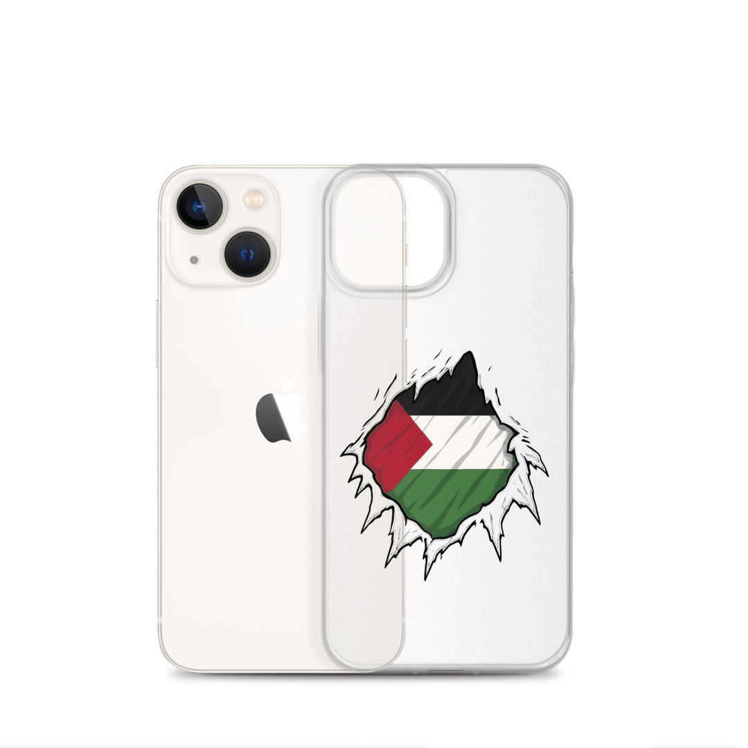 Clear Case for iPhone® - Palestine Hero, iPhone iPhone 13 Mini Case With Phone