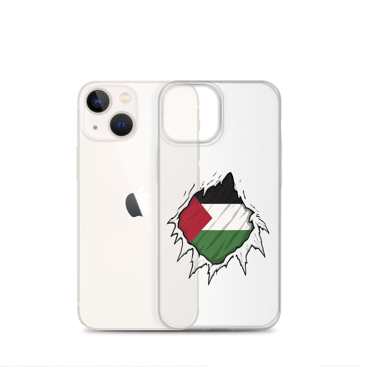 Clear Case for iPhone® - Palestine Hero, iPhone iPhone 13 Mini Case With Phone