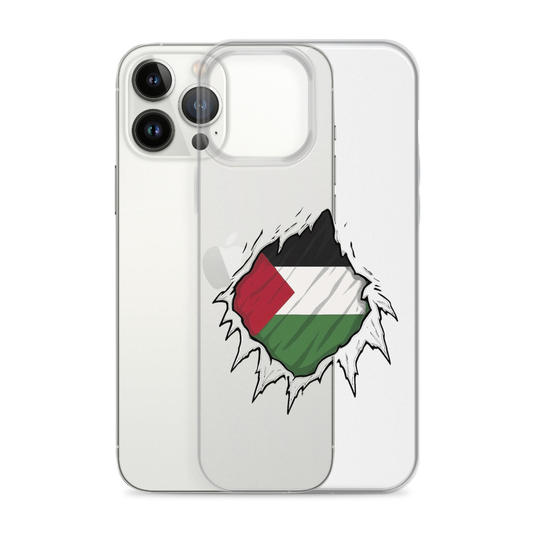 Clear Case for iPhone® - Palestine Hero, iPhone iPhone 13 Pro Max Case With Phone