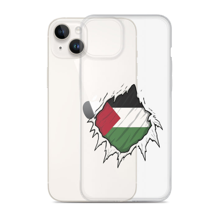 Clear Case for iPhone® - Palestine Hero, iPhone iPhone 14 Plus Case With Phone
