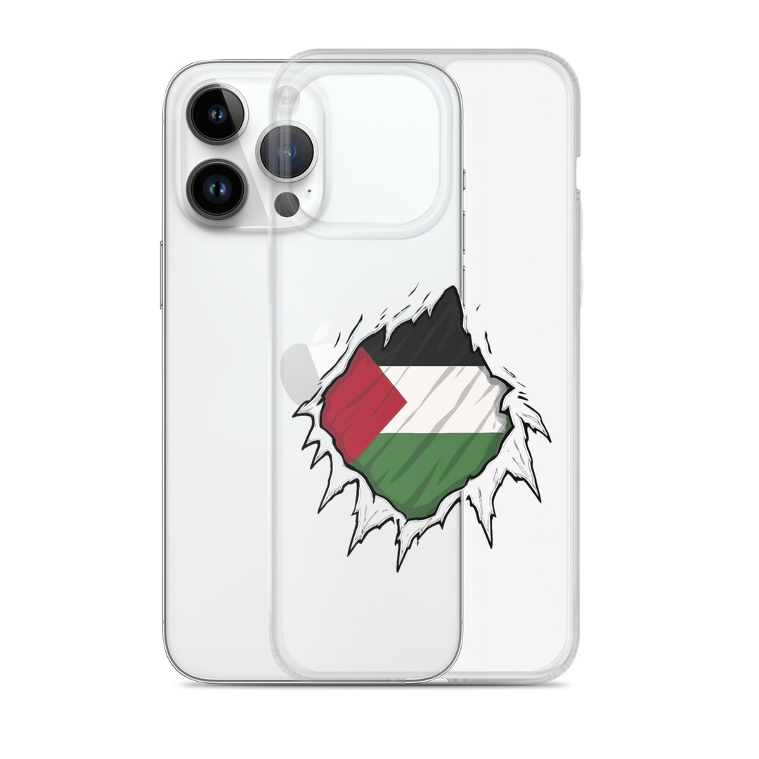 Clear Case for iPhone® - Palestine Hero, iPhone iPhone 14 Pro Max Case With Phone