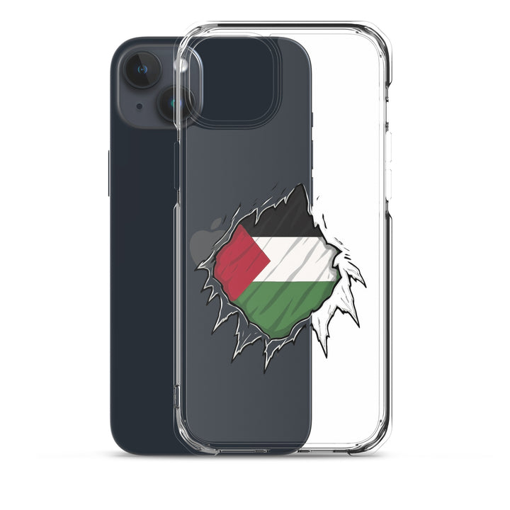 Clear Case for iPhone® - Palestine Hero, iPhone iPhone 15 Plus Case With Phone