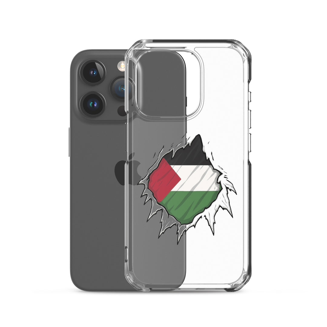 Clear Case for iPhone® - Palestine Hero, iPhone iPhone 15 Pro Case With Phone