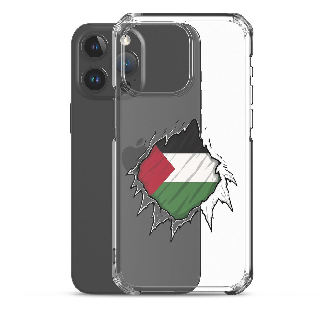 Clear Case for iPhone® - Palestine Hero, iPhone iPhone 15 Pro Max Case With Phone