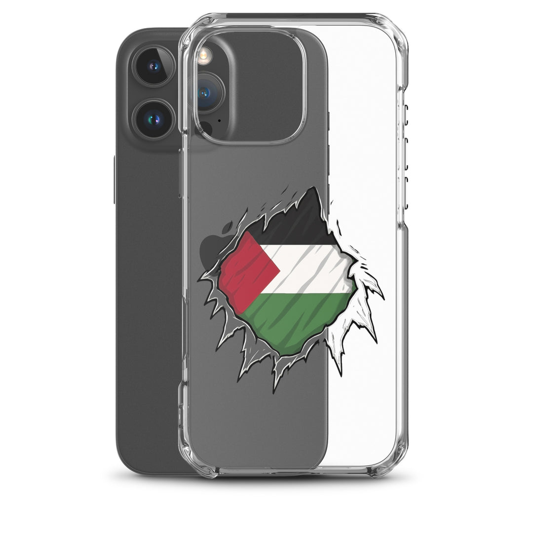 Clear Case for iPhone® - Palestine Hero, iPhone iPhone 16 Pro Max Case With Phone